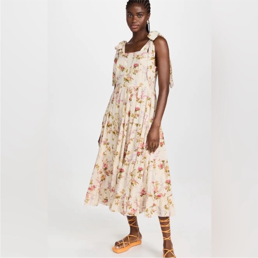 Mille Floral Daphne Dress XS EUC